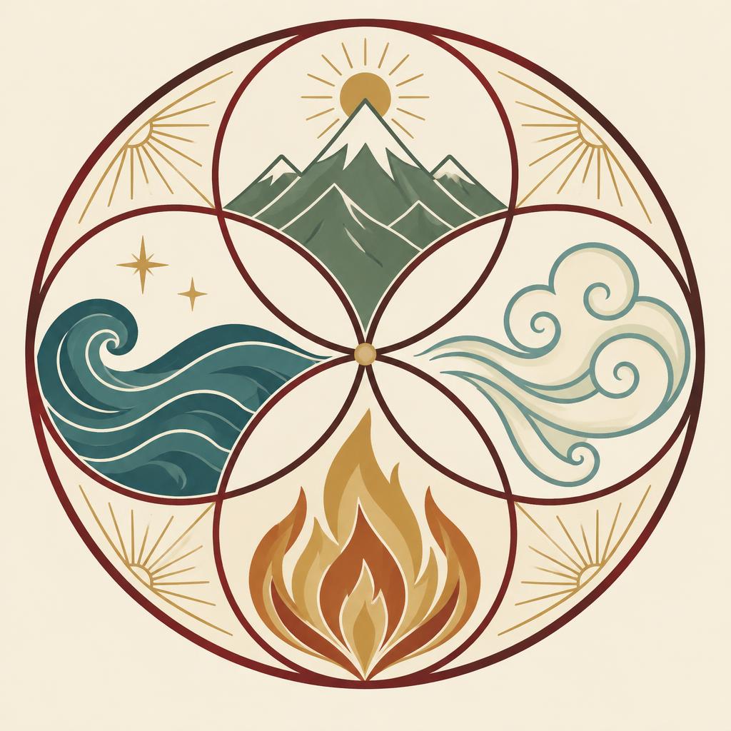 The Four Elements and The Four Worlds